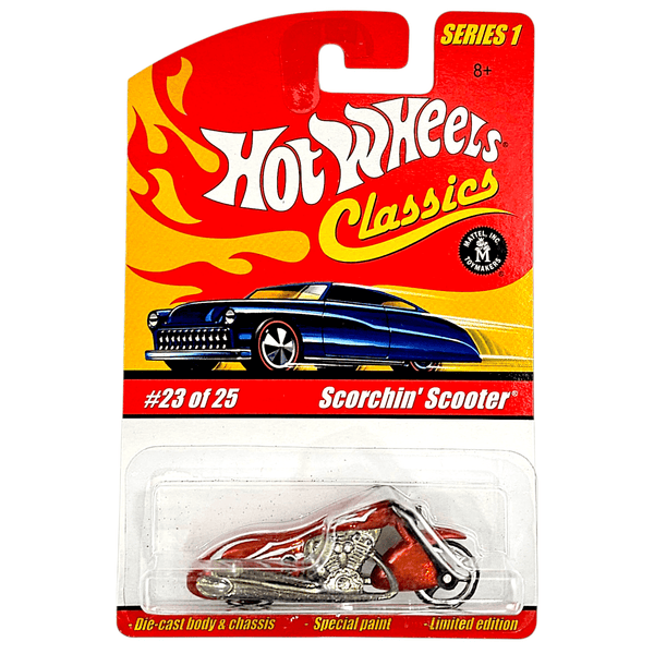Hot Wheels - Scorchin' Scooter - 2005 Classics Series 1 - Top CollectiblesDiecastHot Wheels