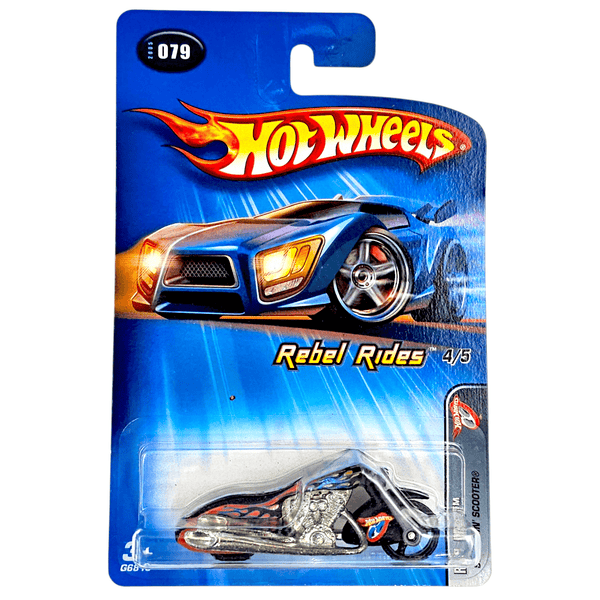 Hot Wheels - Scorchin' Scooter - 2005 *Wheel Variation* - Top CollectiblesDiecastHot Wheels