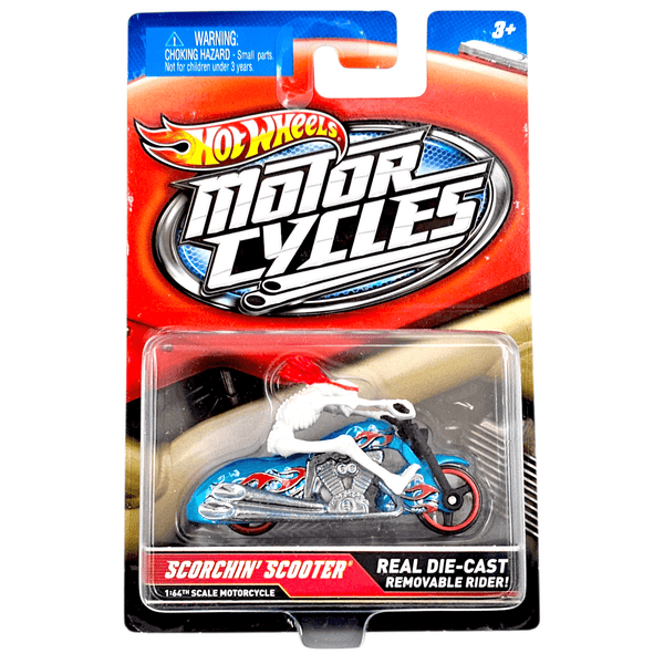 Hot Wheels - Scorchin' Scooter - 2012 Motor Cycles Series - Top CollectiblesDiecastHot Wheels
