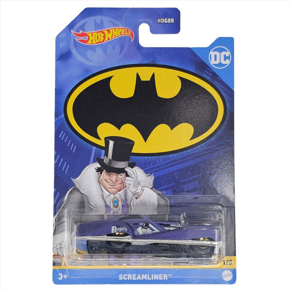 Hot Wheels - Screamliner - 2022 Batman Series - Top CollectiblesDiecastHot Wheels