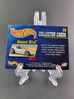 Hot Wheels - Second Wind - 1999 Collector Cards Series - Top CollectiblesDiecastHot Wheels