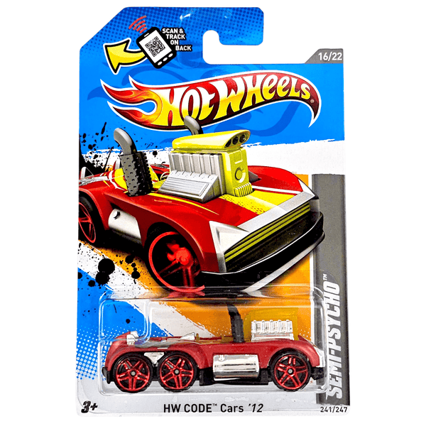 Hot Wheels - Semi - Psycho - 2012 - Top CollectiblesDiecastHot Wheels