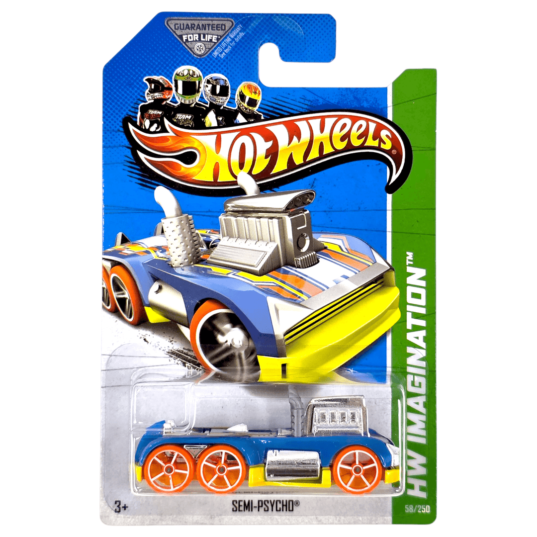 Hot Wheels - Semi - Psycho - 2013 - Top CollectiblesDiecastHot Wheels
