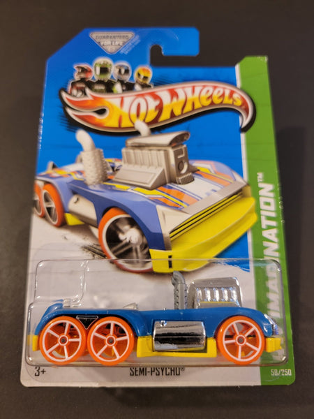 Hot Wheels - Semi - Psycho - 2013 - Top CollectiblesDiecastHot Wheels