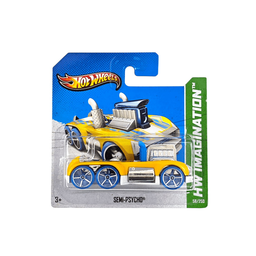 Hot Wheels - Semi - Psycho - 2013 - Top CollectiblesDiecastHot Wheels