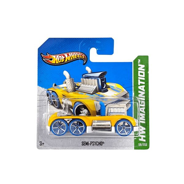 Hot Wheels - Semi - Psycho - 2013 - Top CollectiblesDiecastHot Wheels