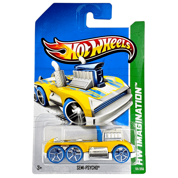 Hot Wheels - Semi - Psycho - 2013 - Top CollectiblesDiecastHot Wheels