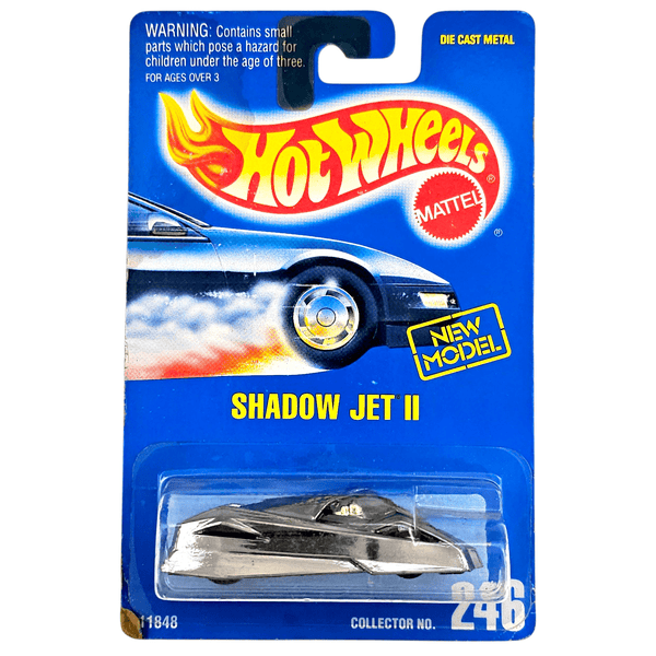 Hot Wheels - Shadow Jet II - 1994 *Card Variation* - Top CollectiblesDiecastHot Wheels