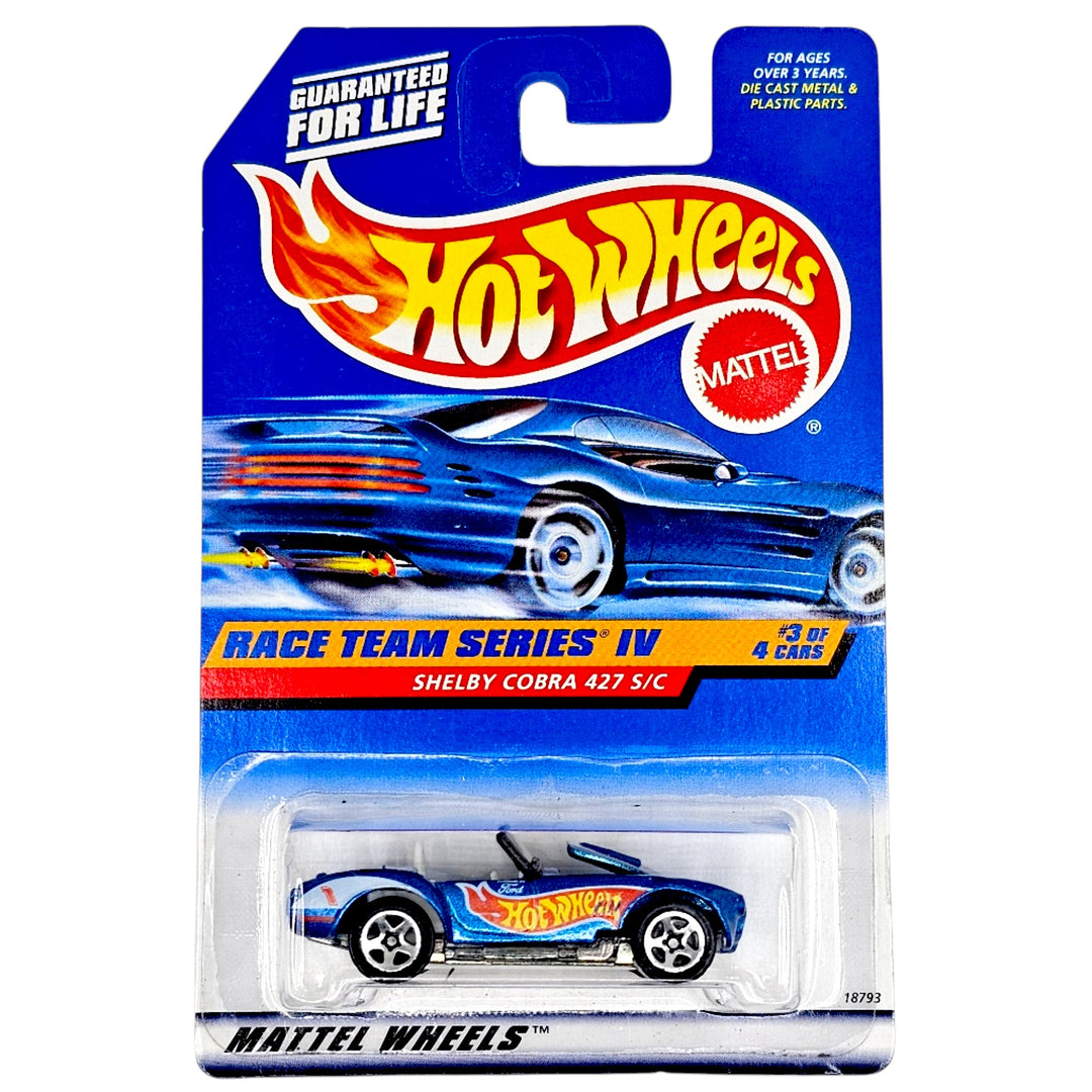 Hot Wheels - Shelby Cobra 427 S/C - 1998 *Card Variation*