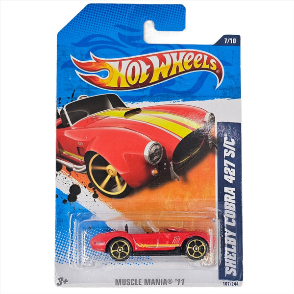 Hot Wheels - Shelby Cobra 427 S/C - 2011 *Kmart Exclusive* - Top CollectiblesDiecastHot Wheels