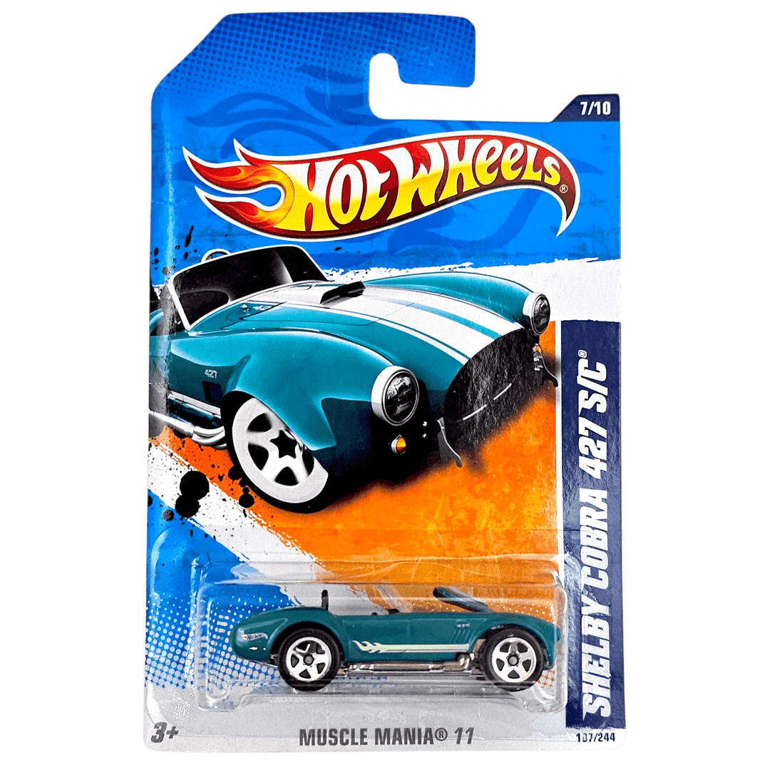 Hot Wheels - Shelby Cobra 427 S/C - 2011 - Top CollectiblesDiecastHot Wheels