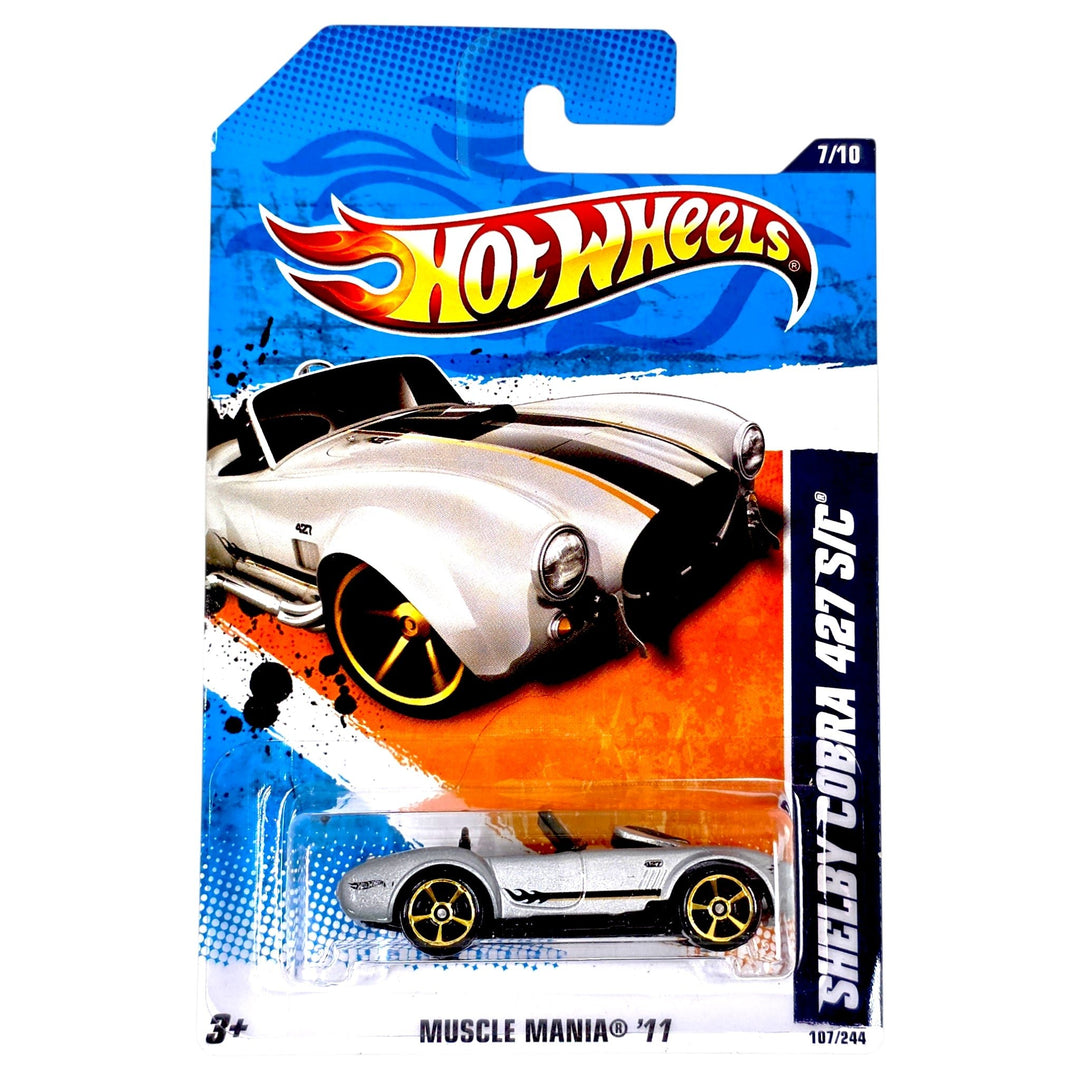 Hot Wheels - Shelby Cobra 427 S/C - 2011 - Top CollectiblesDiecastHot Wheels