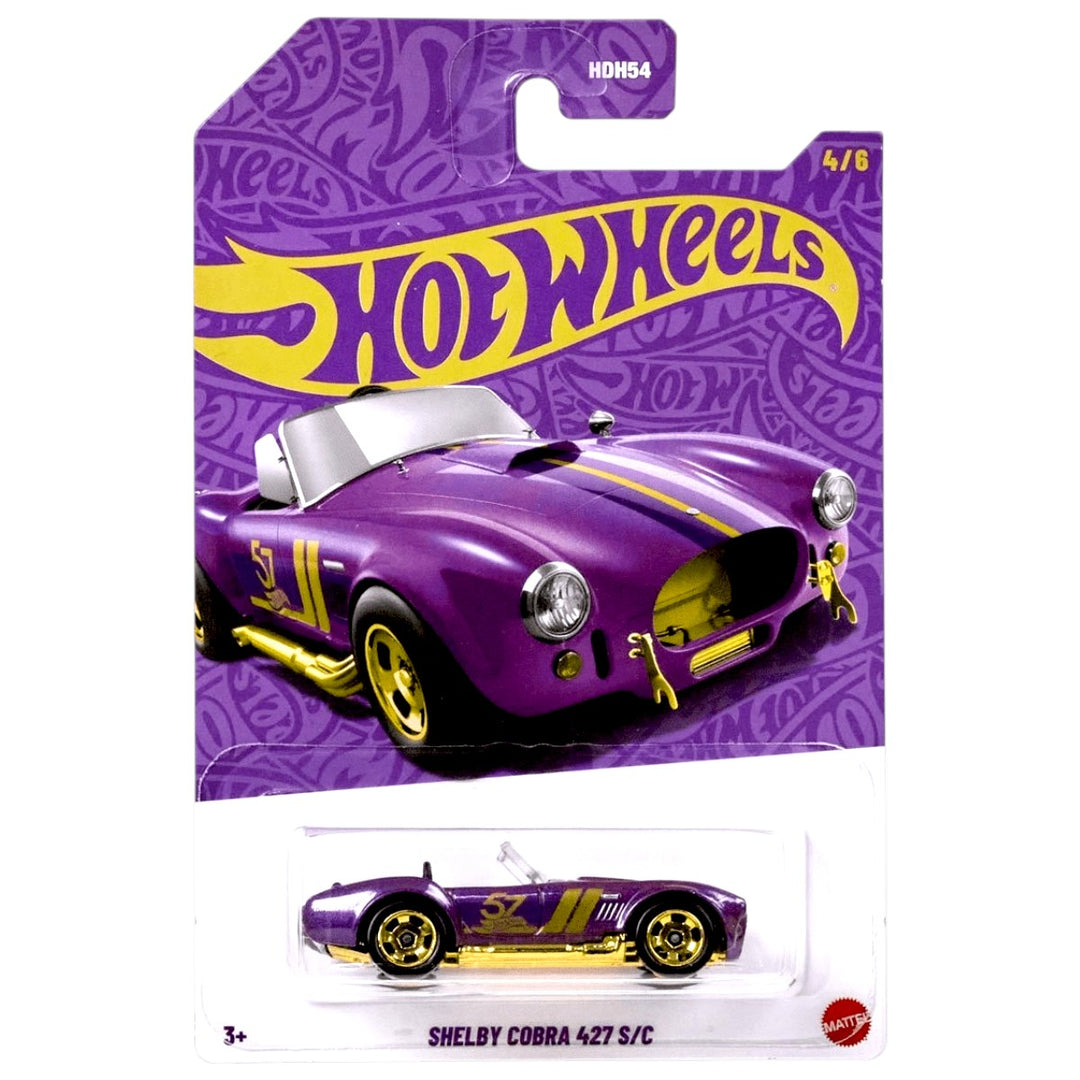 Hot Wheels - Shelby Cobra 427 S/C- 2025 Pearl &amp; Chrome Series (Mix B)
