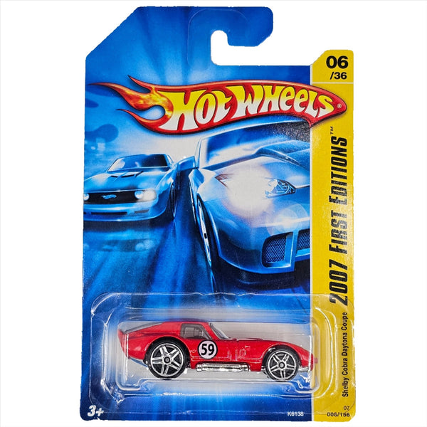 Hot Wheels - Shelby Cobra Daytona Coupe - 2007 - Top CollectiblesDiecastHot Wheels