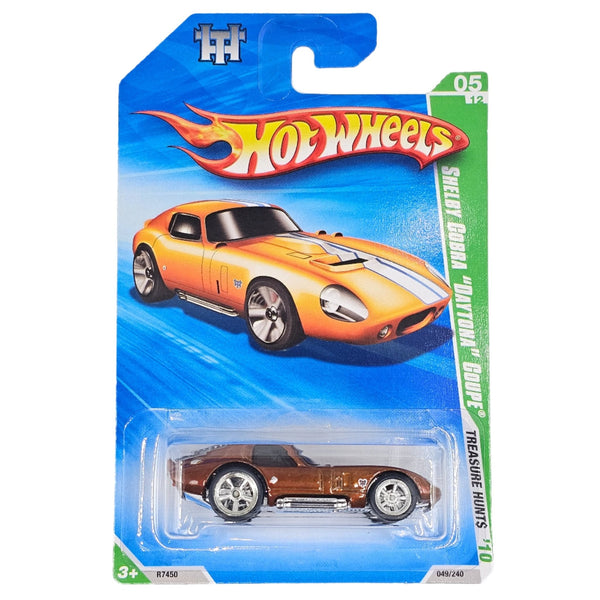 Hot Wheels - Shelby Cobra Daytona Coupe - 2010 *Super Treasure Hunt* - Top CollectiblesDiecastHot Wheels