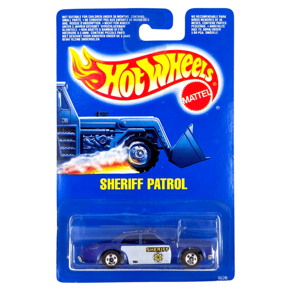 Hot Wheels - Sheriff Patrol - 1990 - Top CollectiblesDiecastHot Wheels