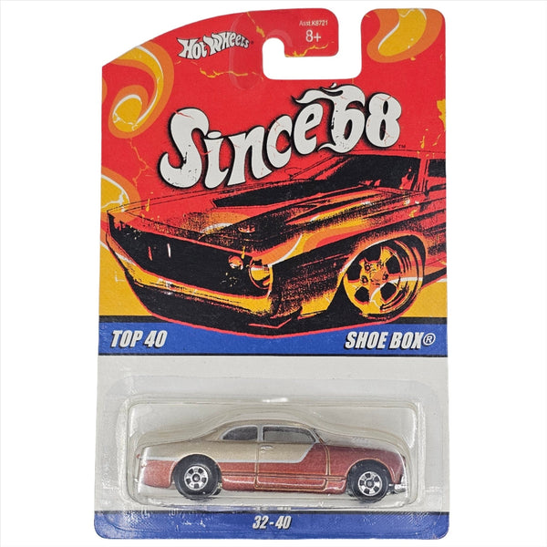 Hot Wheels - Shoe Box - 2008 Since '68 Top 40 Series - Top CollectiblesDiecastHot Wheels