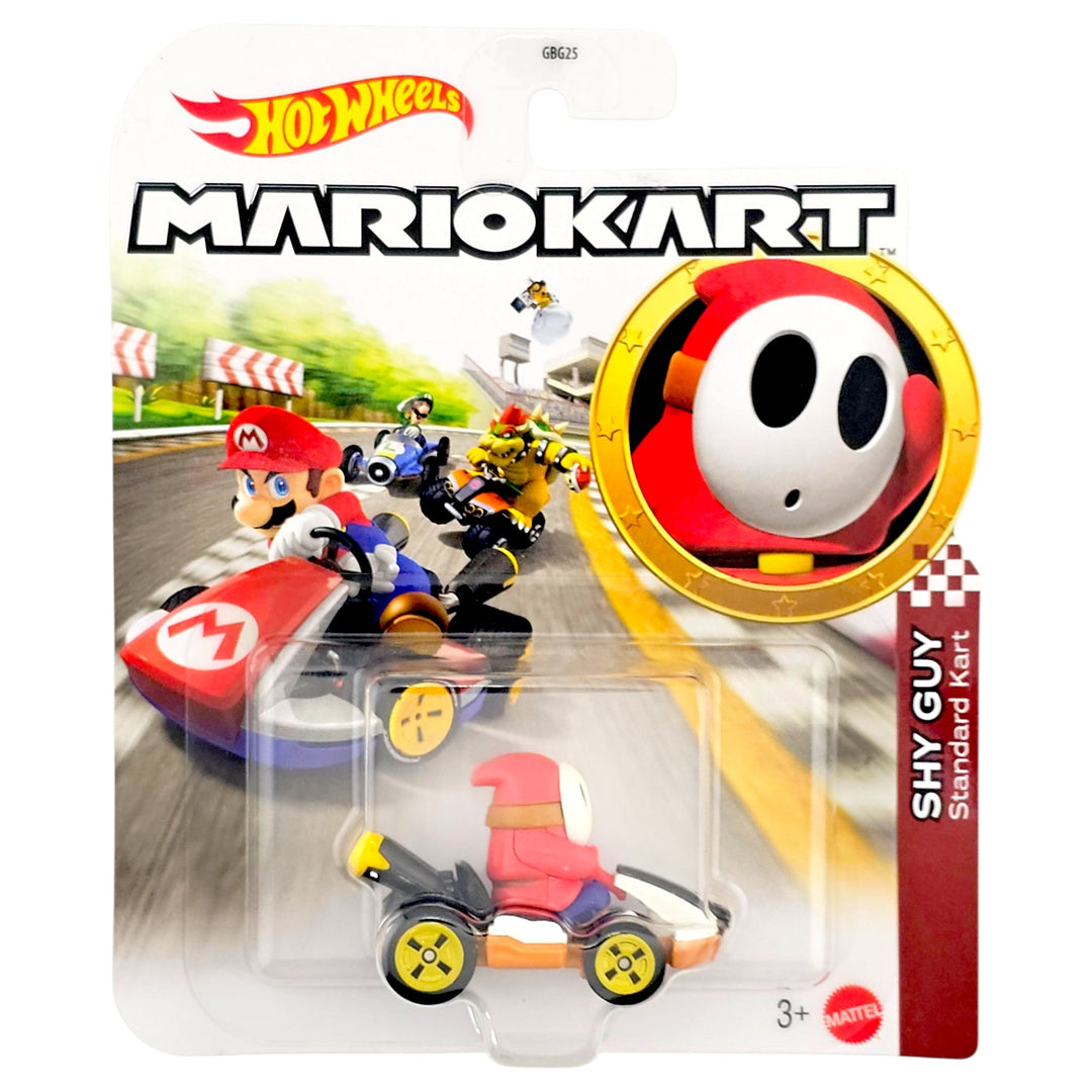 Hot Wheels - Shy Guy (Standard Kart) - 2026 Mario Kart Series - Top CollectiblesDiecastHot Wheels