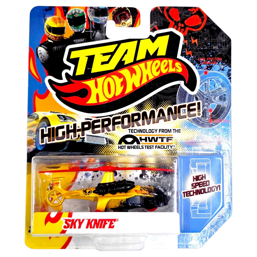Hot Wheels - Sky Knife - 2012 Team Hot Wheels High-Speed Wheels Series - Top CollectiblesDiecastHot Wheels