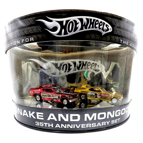 Hot Wheels - Snake and Mongoose 35th Anniversary 2 - Car Set - 2005 - Top CollectiblesDiecastHot Wheels