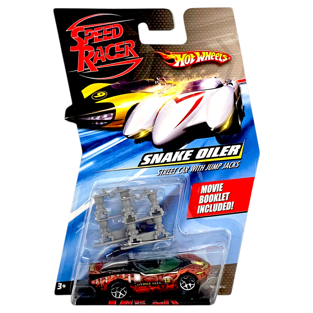 Hot Wheels - Snake Oiler Street Car with Jump Jacks - 2008 Speed Racer Series - Top CollectiblesDiecastHot Wheels