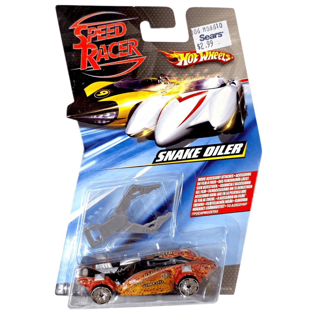 Hot Wheels - Snake Oiler with Spear Hooks - 2008 Speed Racer Series - Top CollectiblesDiecastHot Wheels
