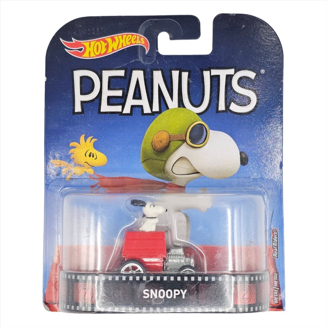 Hot Wheels - Snoopy - 2017 Replica Entertainment Series - Top CollectiblesDiecastHot Wheels