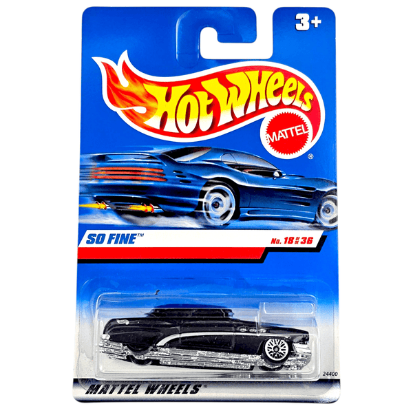 Hot Wheels - So Fine - 2000 *Card Variation* - Top CollectiblesDiecastHot Wheels