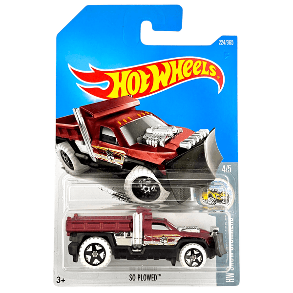 Hot Wheels - So Plowed - 2017 - Top CollectiblesDiecastHot Wheels