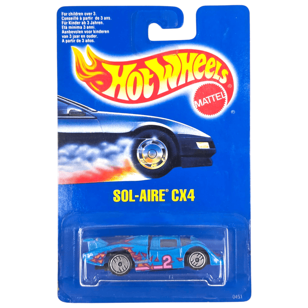 Hot Wheels - Sol - Aire CX4 - 1992 - Top CollectiblesDiecastHot Wheels