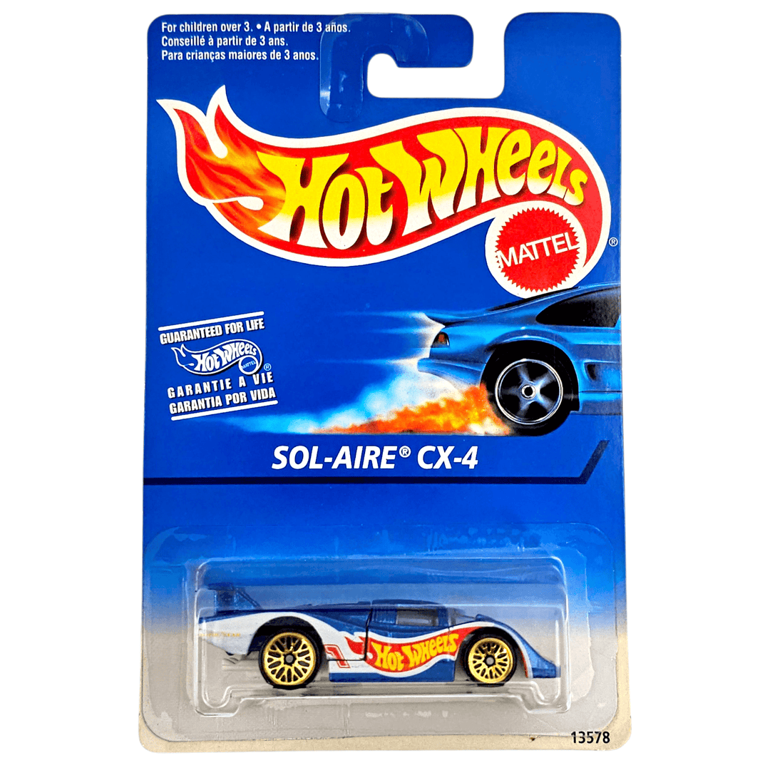 Hot Wheels - Sol - Aire CX4 - 1998 *Card Variation* - Top CollectiblesDiecastHot Wheels