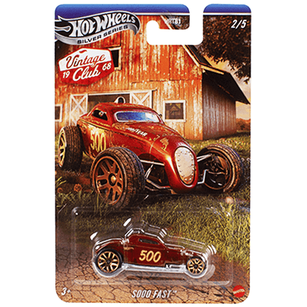 Hot Wheels - Sooo Fast - 2025 Vintage Club Series - Top CollectiblesDiecastHot Wheels