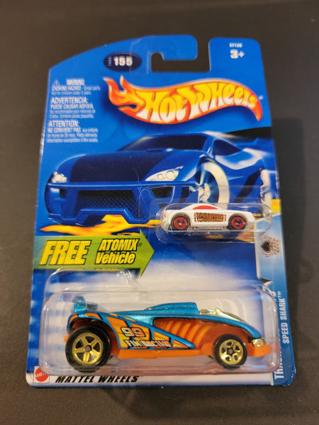 Hot Wheels - Speed Shark - 2003 Free Atomix Vehicle - Top CollectiblesDiecastHot Wheels