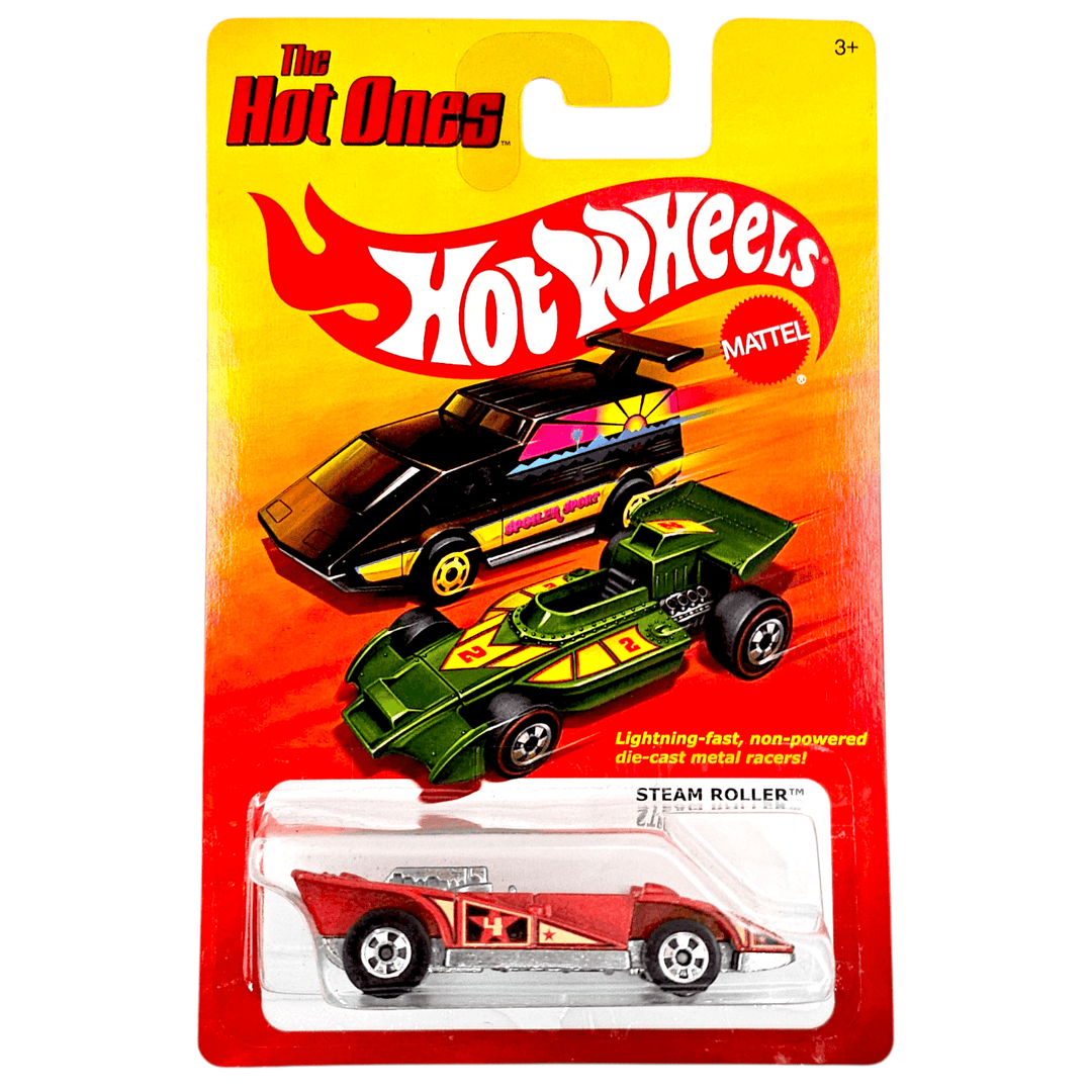 Hot Wheels - Steam Roller - 2012 The Hot Ones Series - Top CollectiblesDiecastHot Wheels