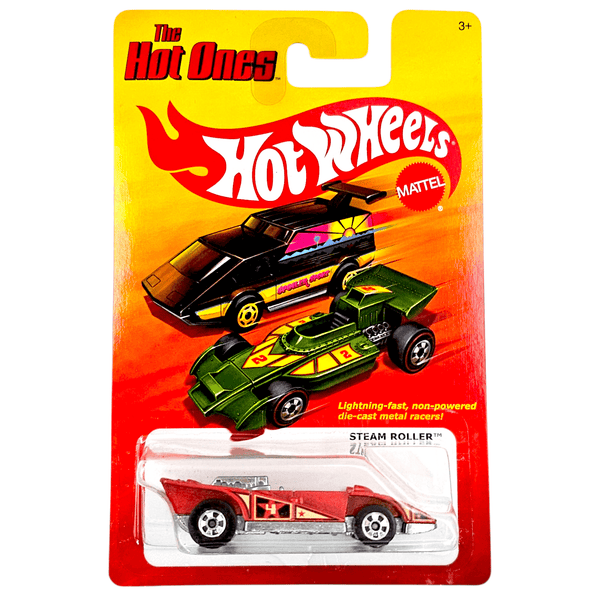 Hot Wheels - Steam Roller - 2012 The Hot Ones Series - Top CollectiblesDiecastHot Wheels