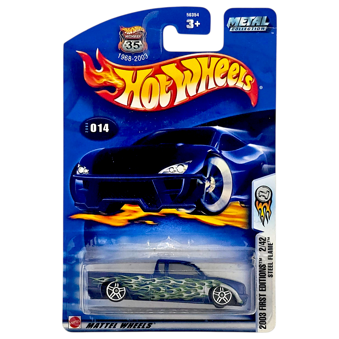 Hot Wheels - Steel Flame - 2003 - Top CollectiblesDiecastHot Wheels