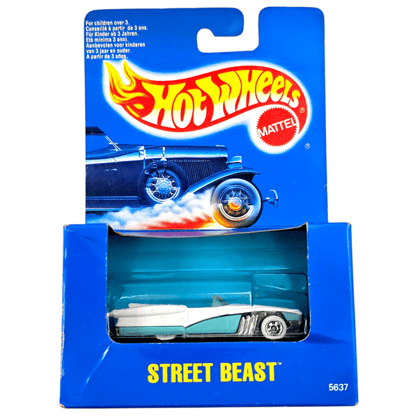 Hot Wheels - Street Beast - 1991 *Exclusive International Packaging* - Top CollectiblesDiecastHot Wheels