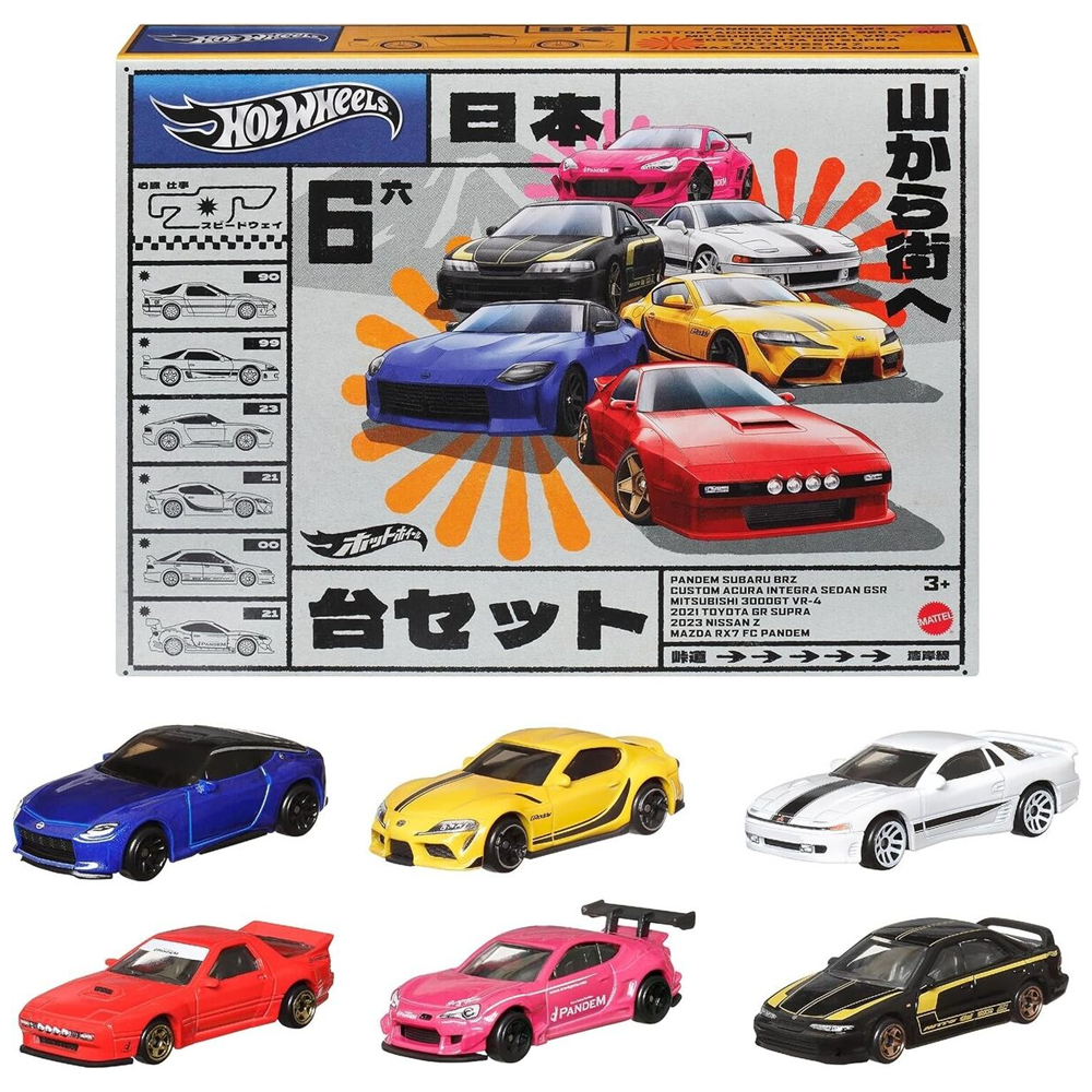 Hot Wheels - Streets of Japan Multipack - 2024 - Top CollectiblesDiecastHot Wheels