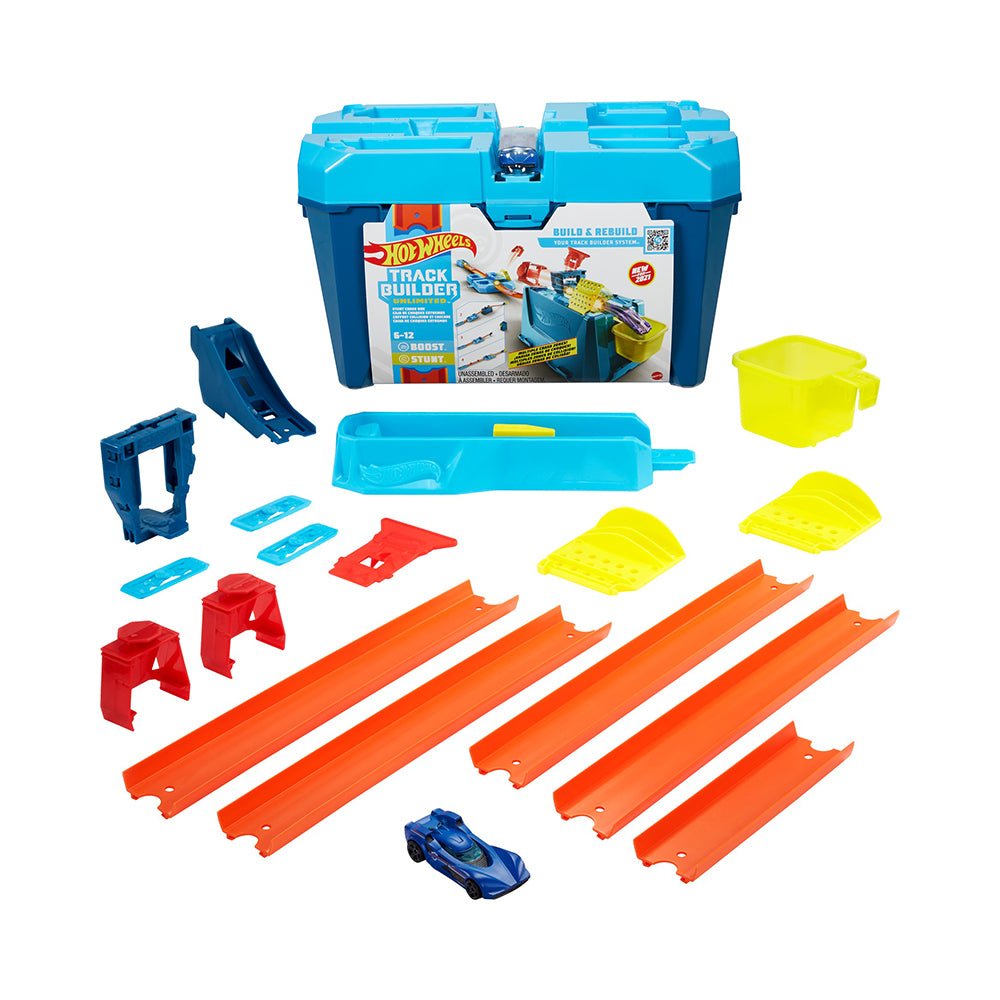 Hot Wheels - Stunt Crash Box Playset