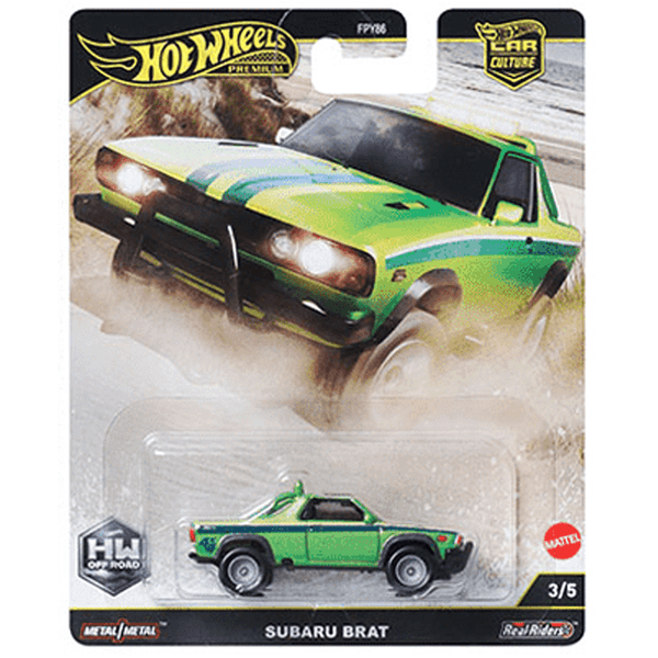 Hot Wheels - Subaru Brat - 2025 HW Off Road Series - Top CollectiblesDiecastHot Wheels