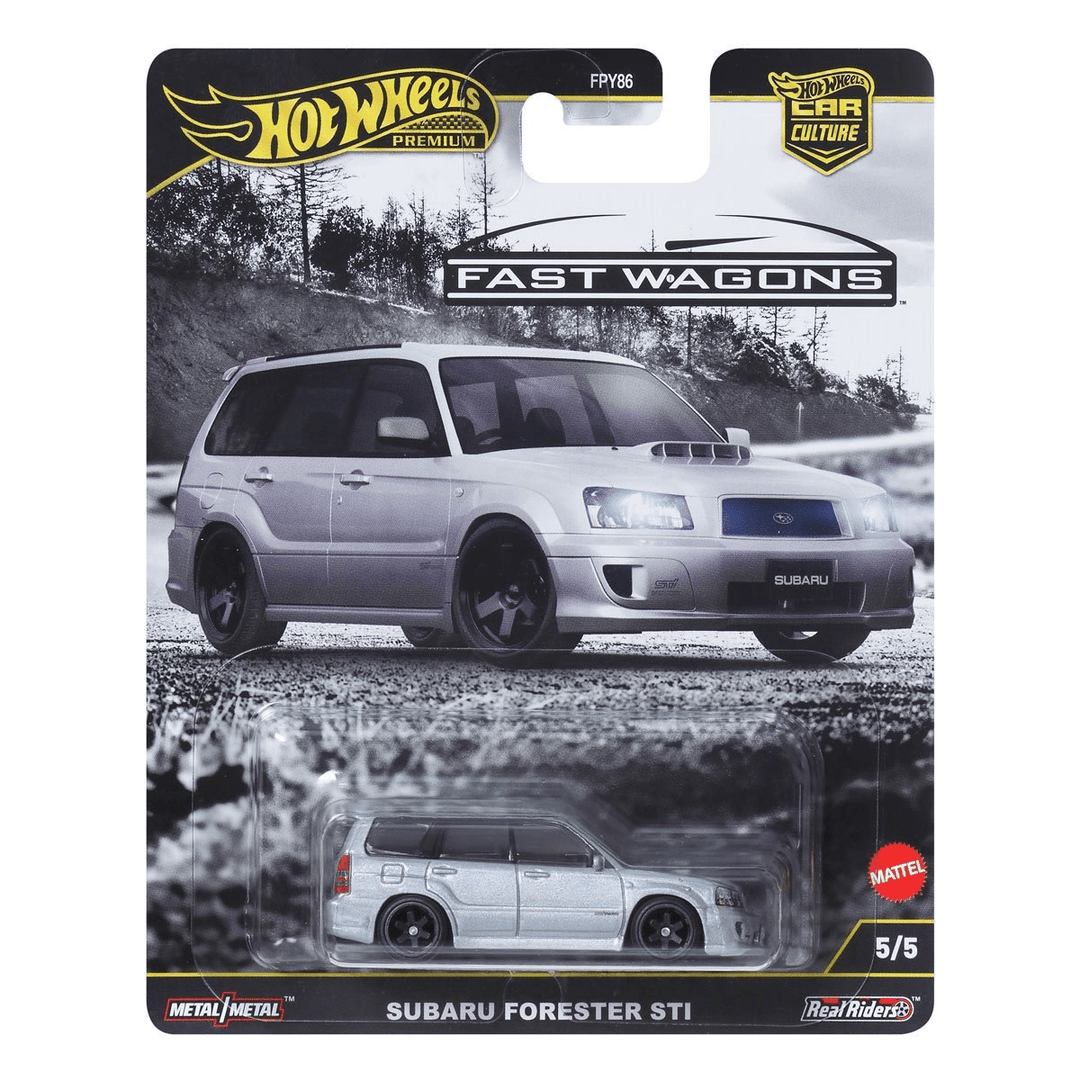 Hot Wheels - Subaru Forester STi - 2025 Fast Wagons Series - Top CollectiblesDiecastHot Wheels