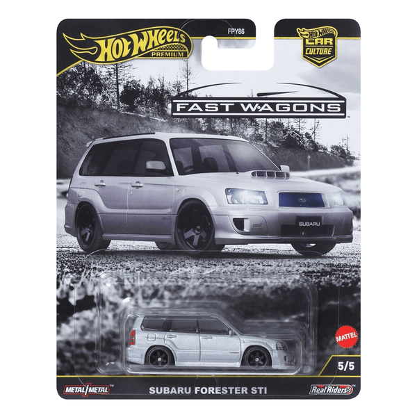 Hot Wheels - Subaru Forester STi - 2025 Fast Wagons Series - Top CollectiblesDiecastHot Wheels