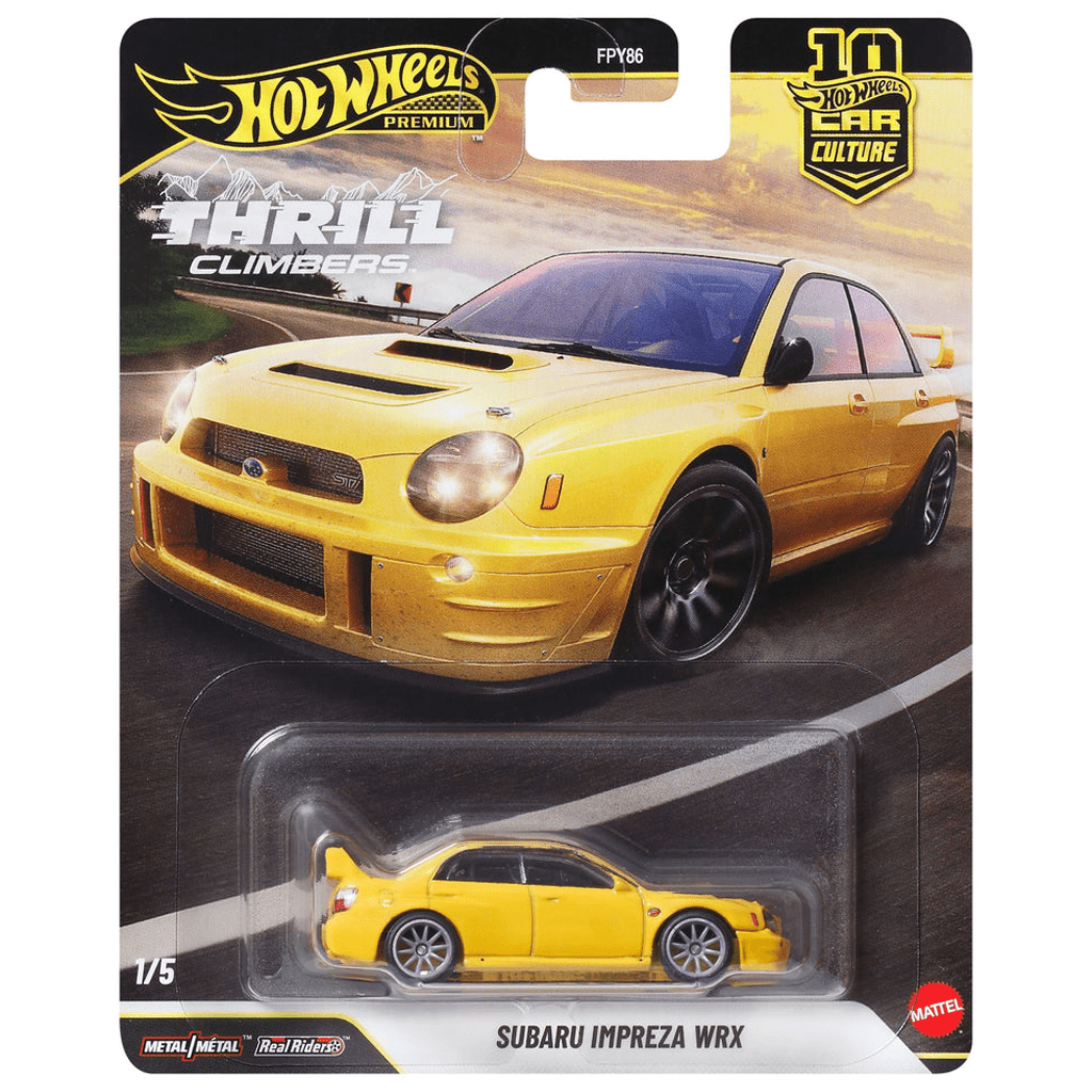 Hot Wheels - Subaru Impreza WRX - 2026 Thrill Climbers Series - Top CollectiblesDiecastHot Wheels