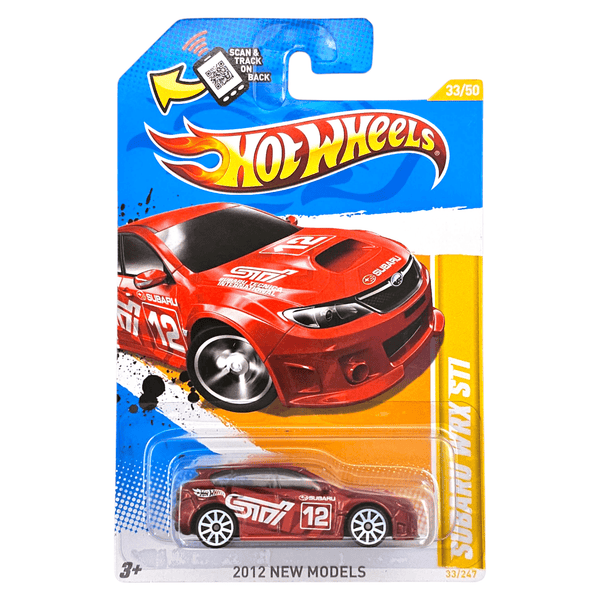 Hot Wheels - Subaru WRX STi - 2012 - Top CollectiblesDiecastHot Wheels