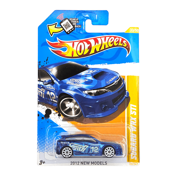 Hot Wheels - Subaru WRX STi - 2012 - Top CollectiblesDiecastHot Wheels