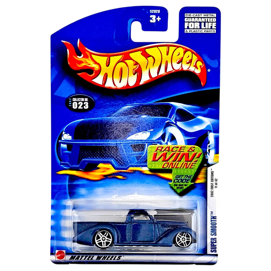Hot Wheels - Super Smooth - 2002 *Card Variation* - Top CollectiblesDiecastHot Wheels