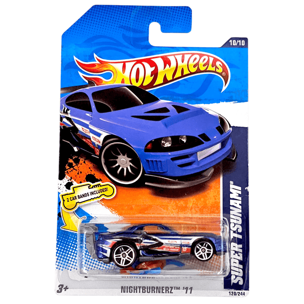 Hot Wheels - Super Tsunami - 2011 *2 Car Bands Included* - Top CollectiblesDiecastHot Wheels