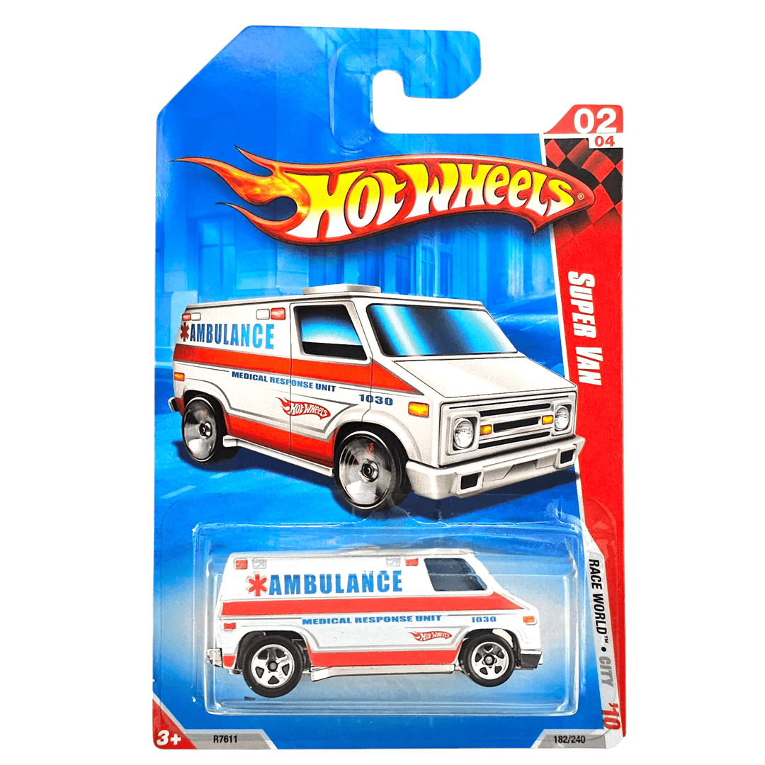 Hot Wheels - Super Van - 2010 - Top CollectiblesDiecastHot Wheels