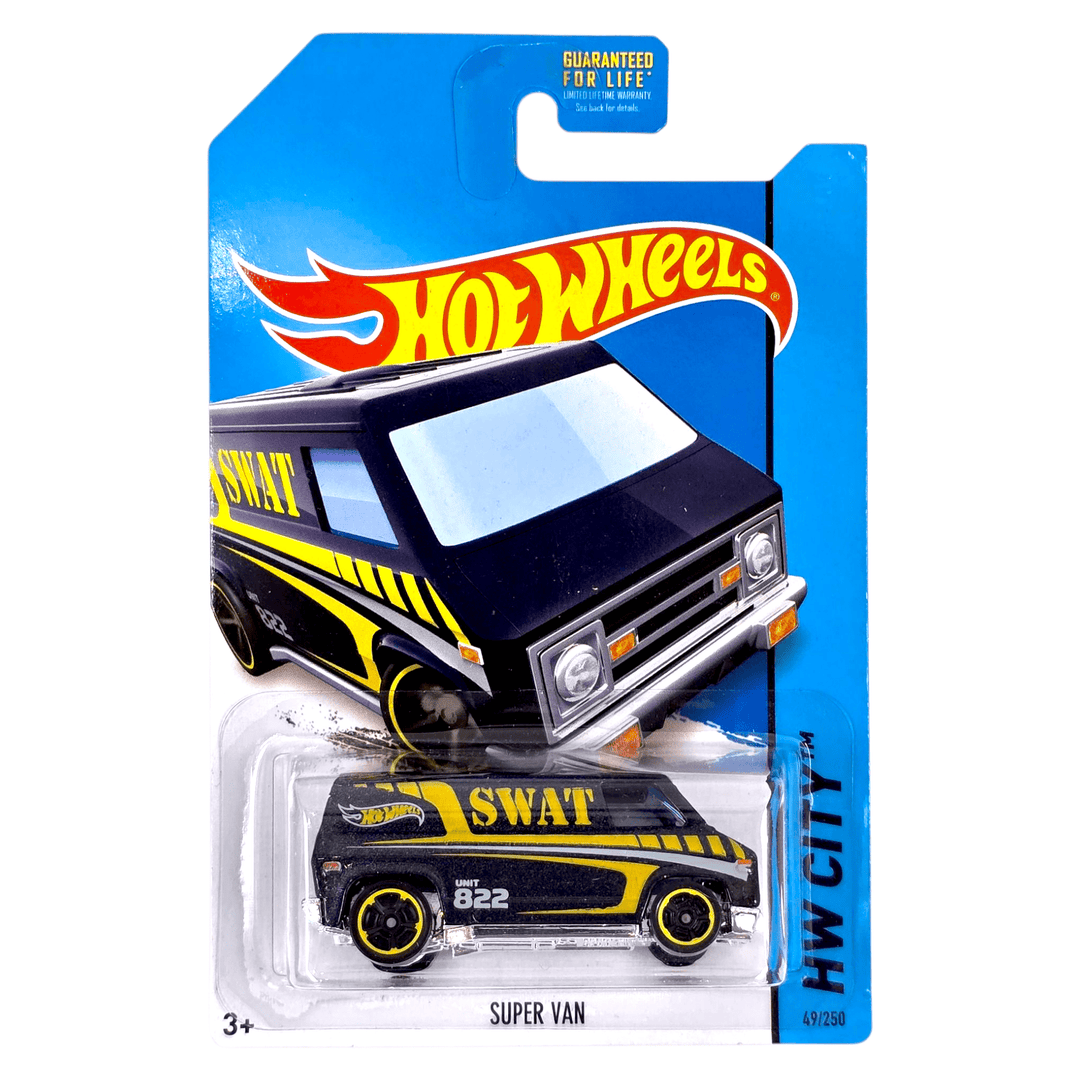 Hot Wheels - Super Van - 2014 - Top CollectiblesDiecastHot Wheels