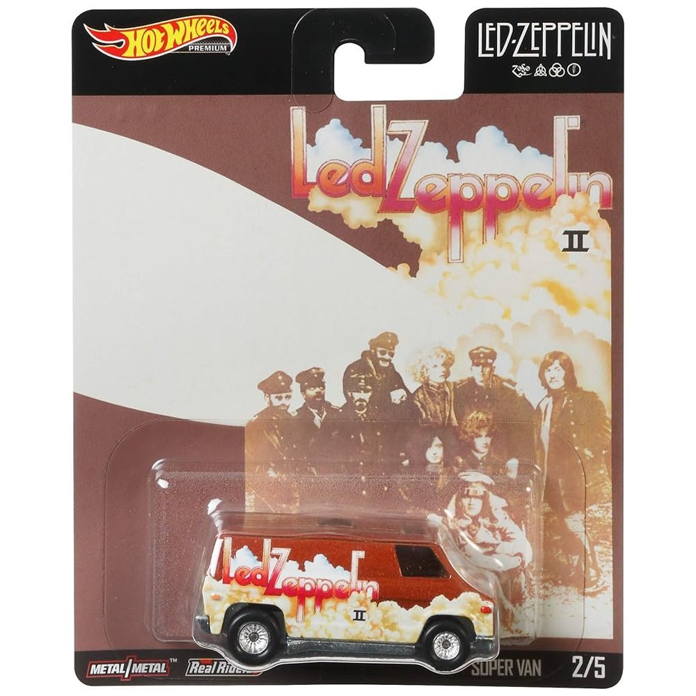Hot Wheels - Super Van - 2020 Led Zeppelin Series - Top CollectiblesDiecastHot Wheels